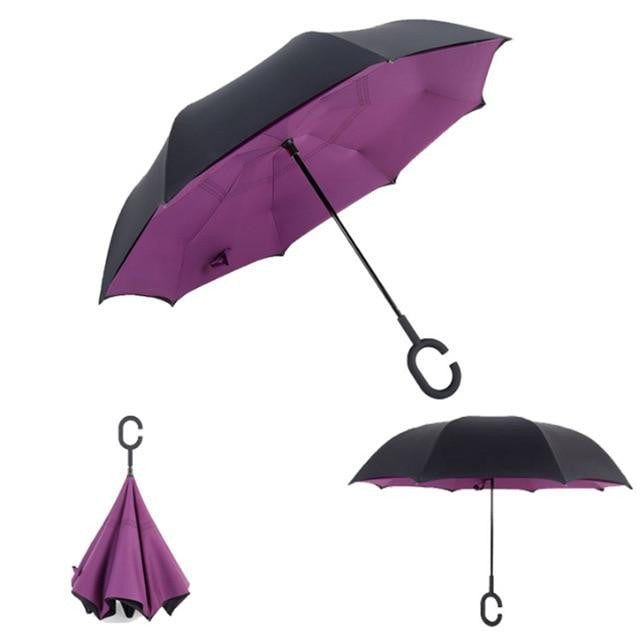 Automatic Windproof Inverted Umbrella - PeekWise