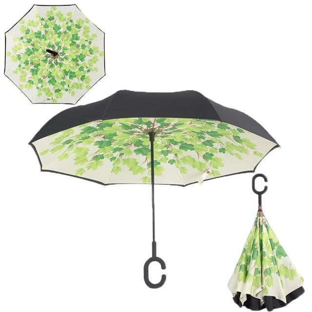 Automatic Windproof Inverted Umbrella - PeekWise