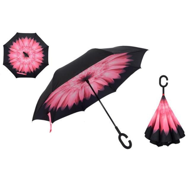 Automatic Windproof Inverted Umbrella - PeekWise