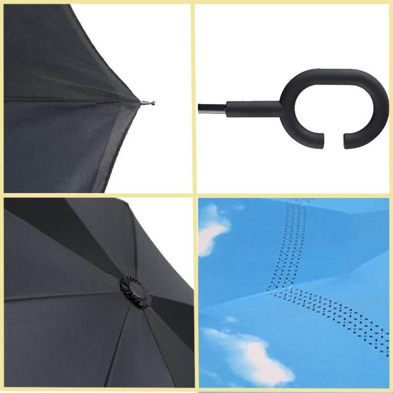 Automatic Windproof Inverted Umbrella - PeekWise