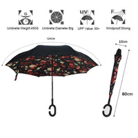 Thumbnail for Automatic Windproof Inverted Umbrella - PeekWise