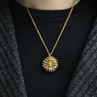 Thumbnail for You Are My Sunshine Sunflower Necklace