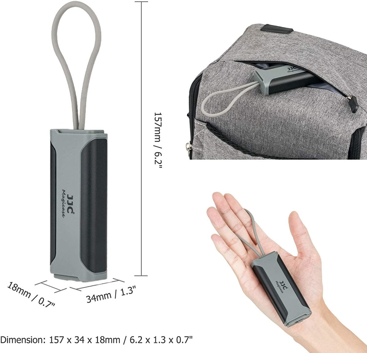 All-in-One Memory Card Case & Reader