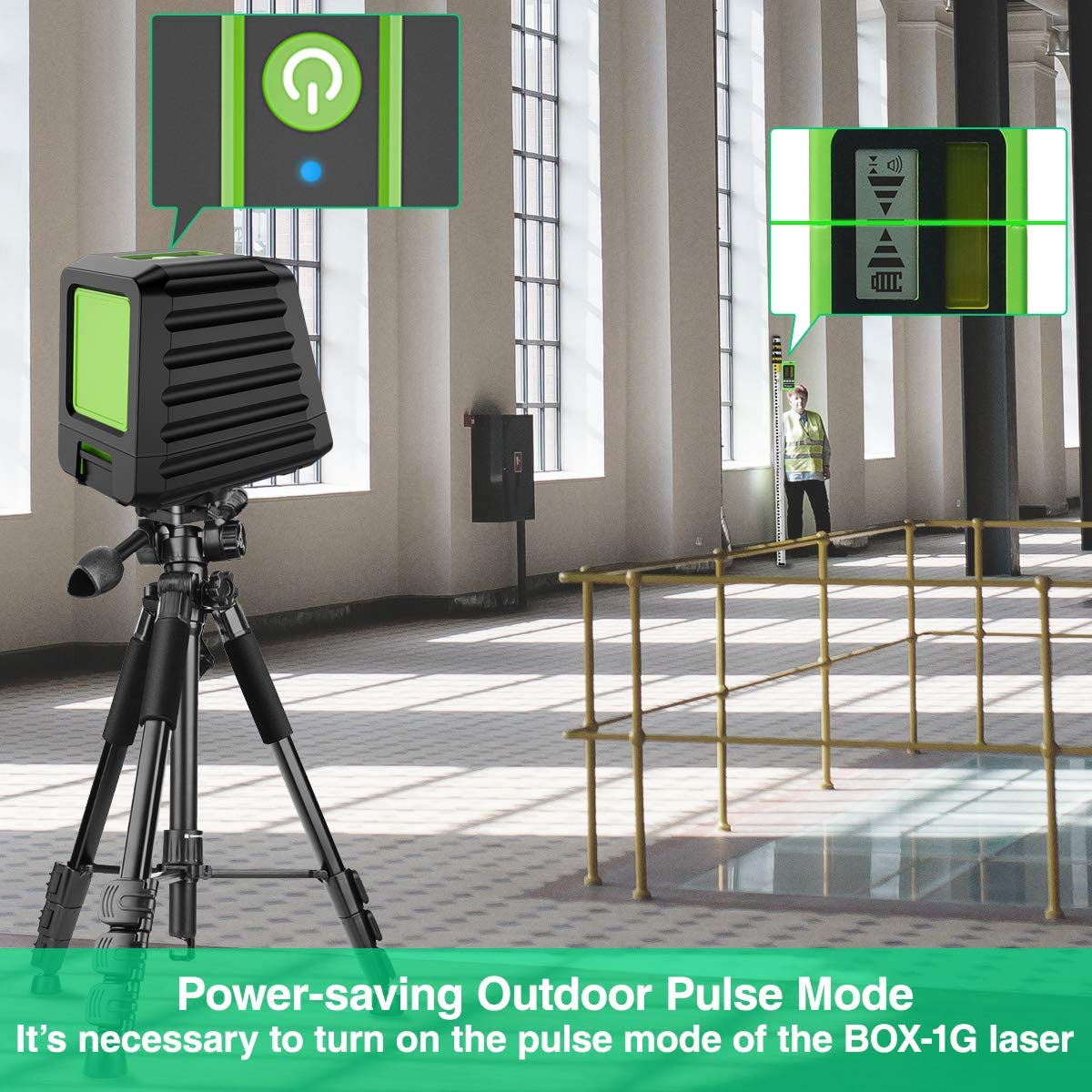 Green Laser Level PeekWise