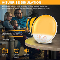 Thumbnail for Sunrise Alarm Clock PeekWise