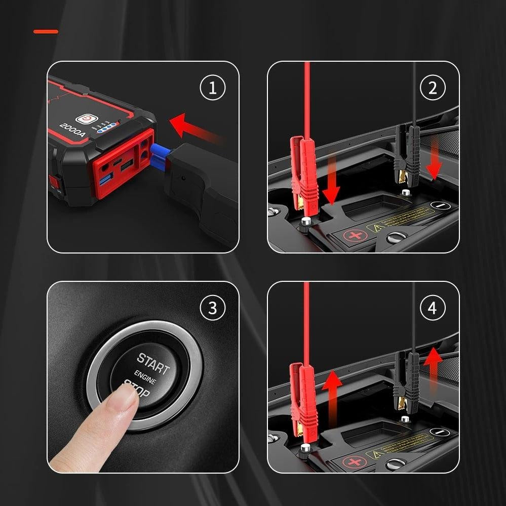 Car Battery Jump Starter PeekWise