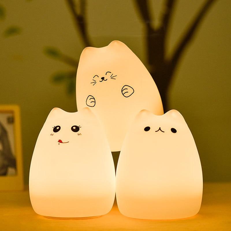 Cat LED Night Lamp