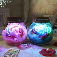 Thumbnail for Forever Flower® LED Rose Bottle Lamp PeekWise