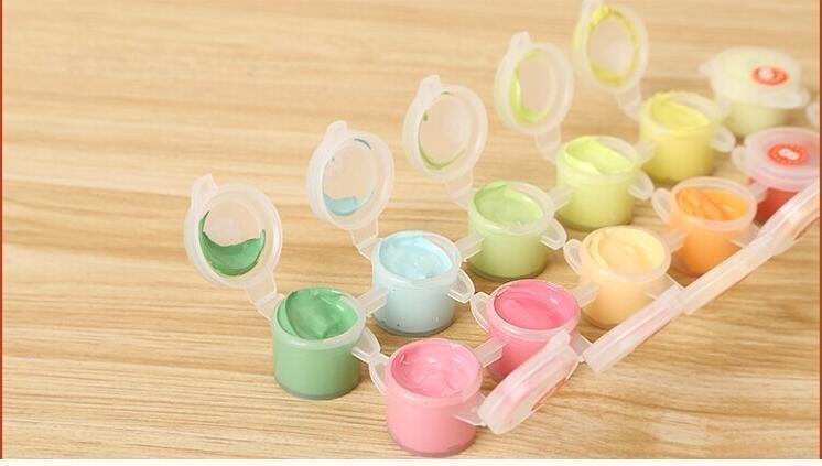 Cliffside Town - Van-Go Paint-By-Number Kit