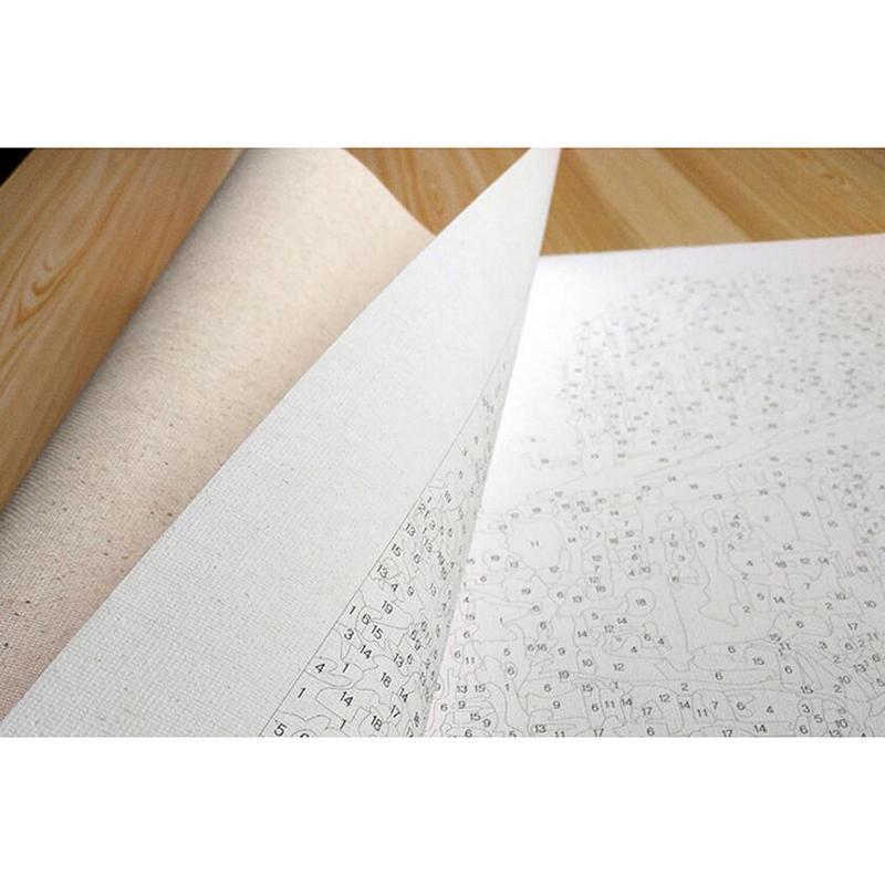 Cliffside Town - Van-Go Paint-By-Number Kit