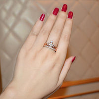Thumbnail for Rose Gold Round Cut Ring