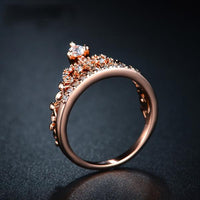 Thumbnail for Rose Gold Round Cut Ring