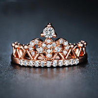 Thumbnail for Rose Gold Round Cut Ring
