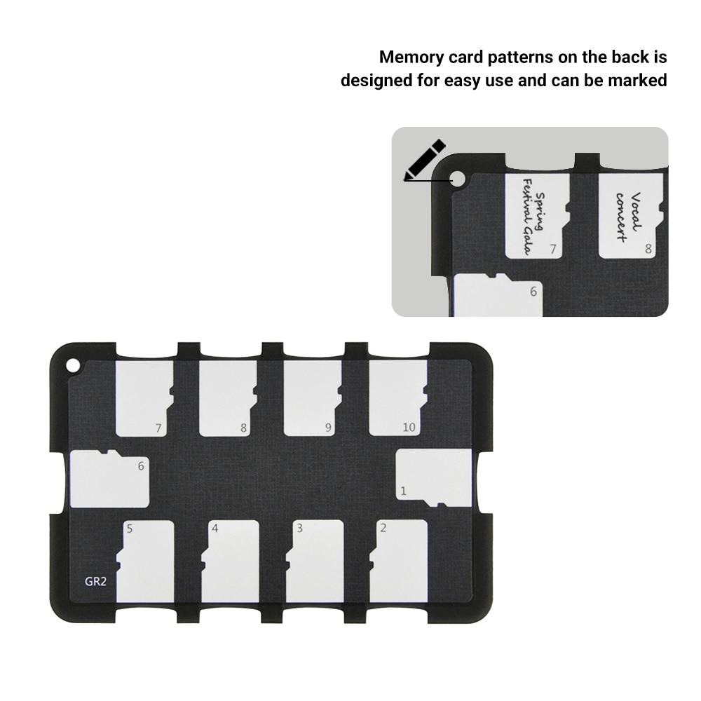 Credit Card Sized Memory Card Holder