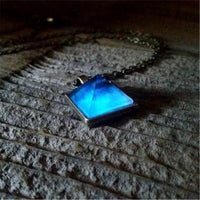 Thumbnail for Lyss - Glowing Pyramid Crystal Necklaces