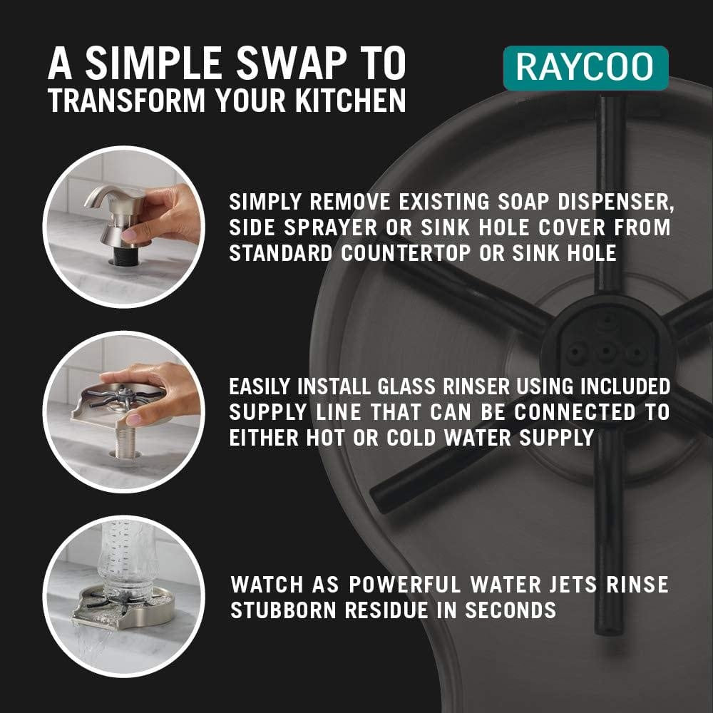 Glass Rinser Sink PeekWise