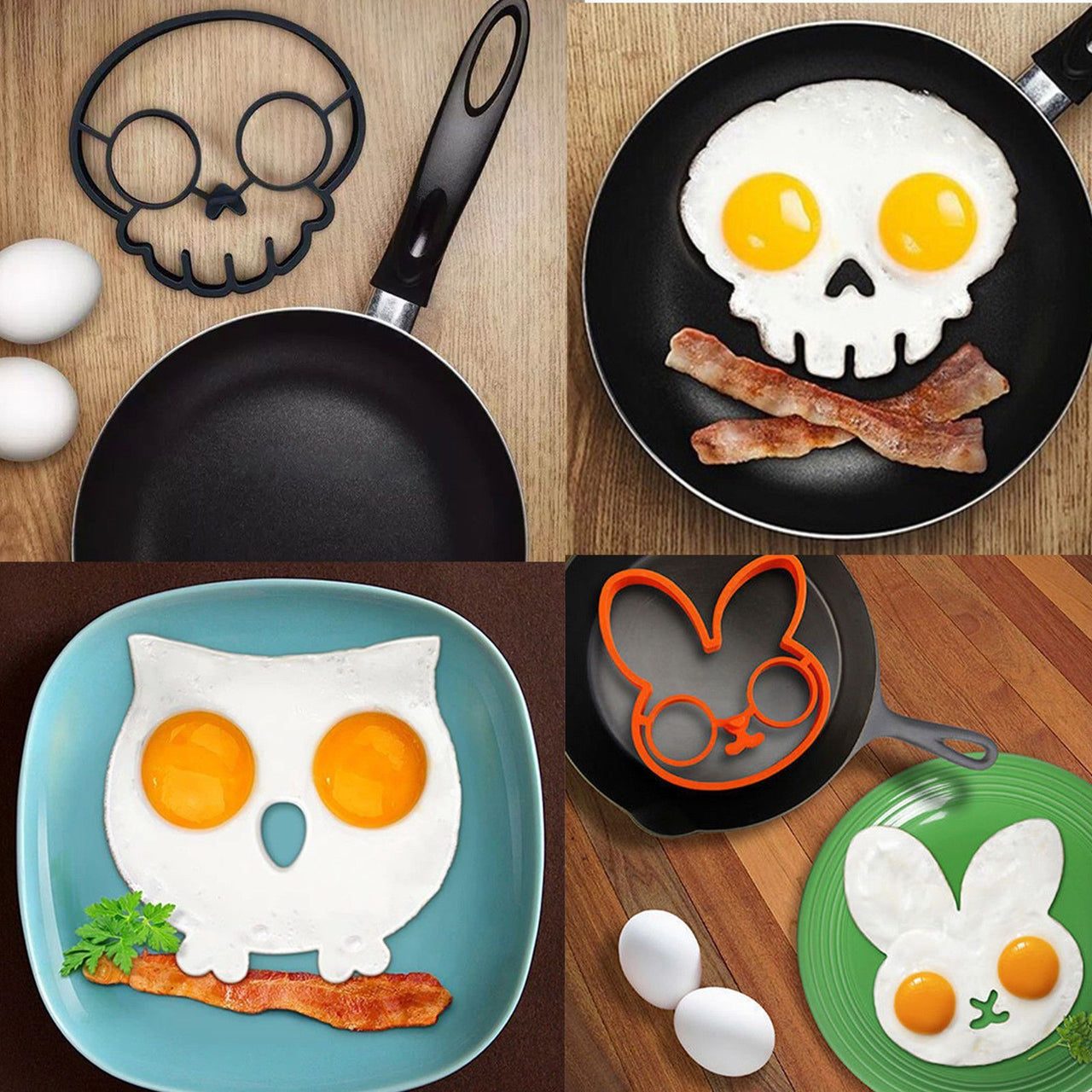 Animal Egg Molds (Set of 2)