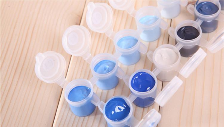 Girl with Dragon Tattoo - Van-Go Paint-By-Number Kit