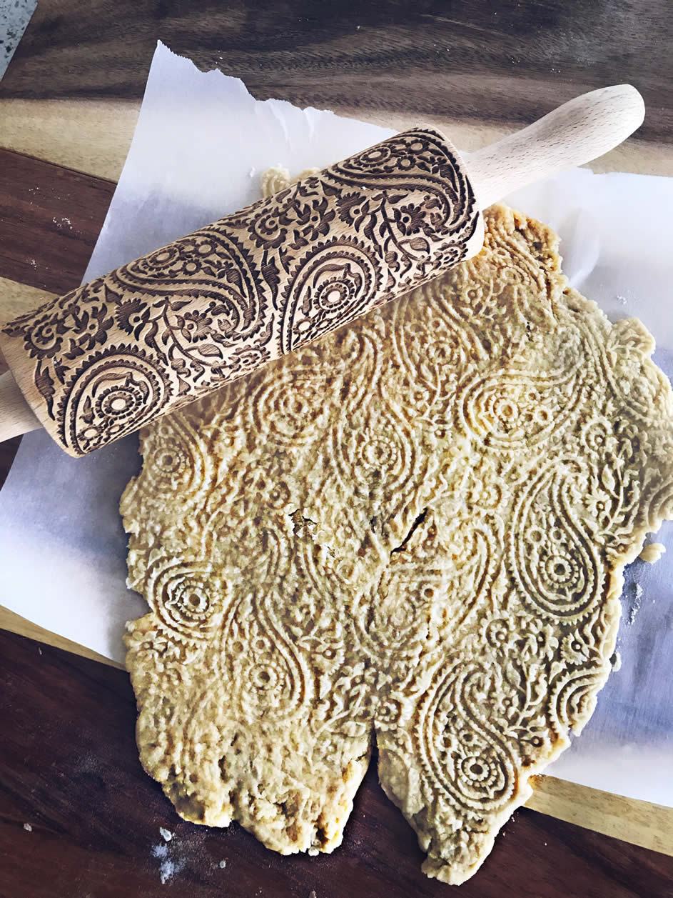 Embossed Holiday Rolling Pins