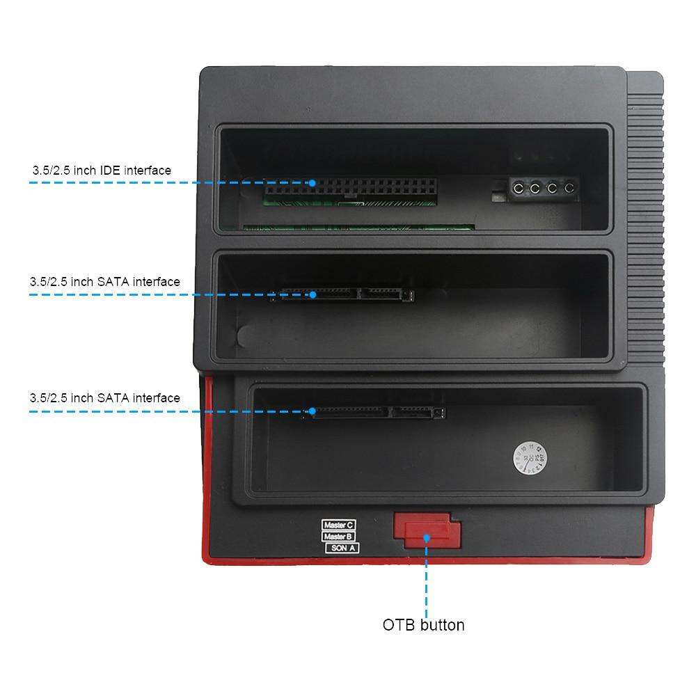 Dual Bay IDE/SATA Hard Drive Docking Station