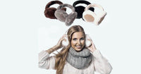 Thumbnail for Women's Faux Fur Insulated Winter Ear Muffs