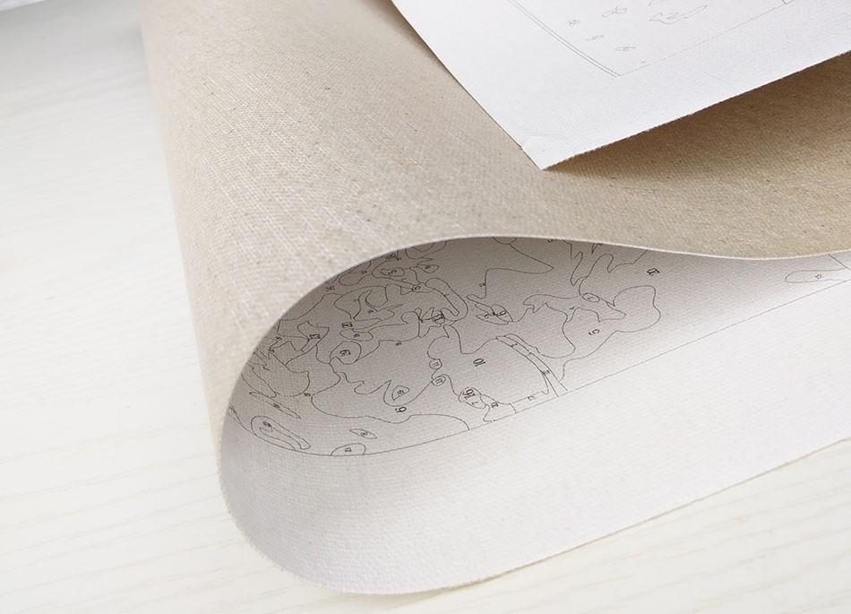 European Flowers - Van-Go Paint-By-Number Kit