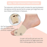 Thumbnail for Bunion Sleeve Ultra-Thin Toe Corrector - PeekWise