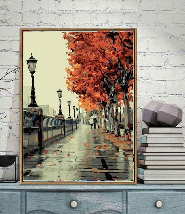 Fall - Van-Go Paint-By-Number Kit