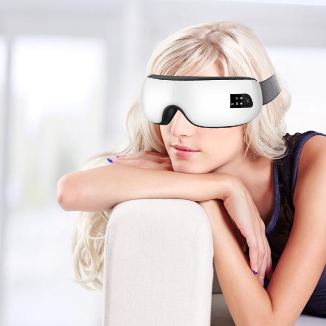 Smart Eye Massager Heated Massaging Goggles Sleeping Mask PeekWise