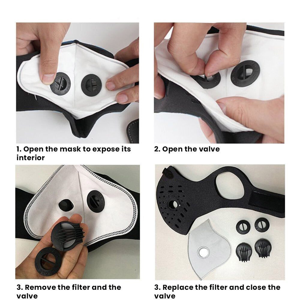 N95 Activated Carbon Face Mask - PeekWise