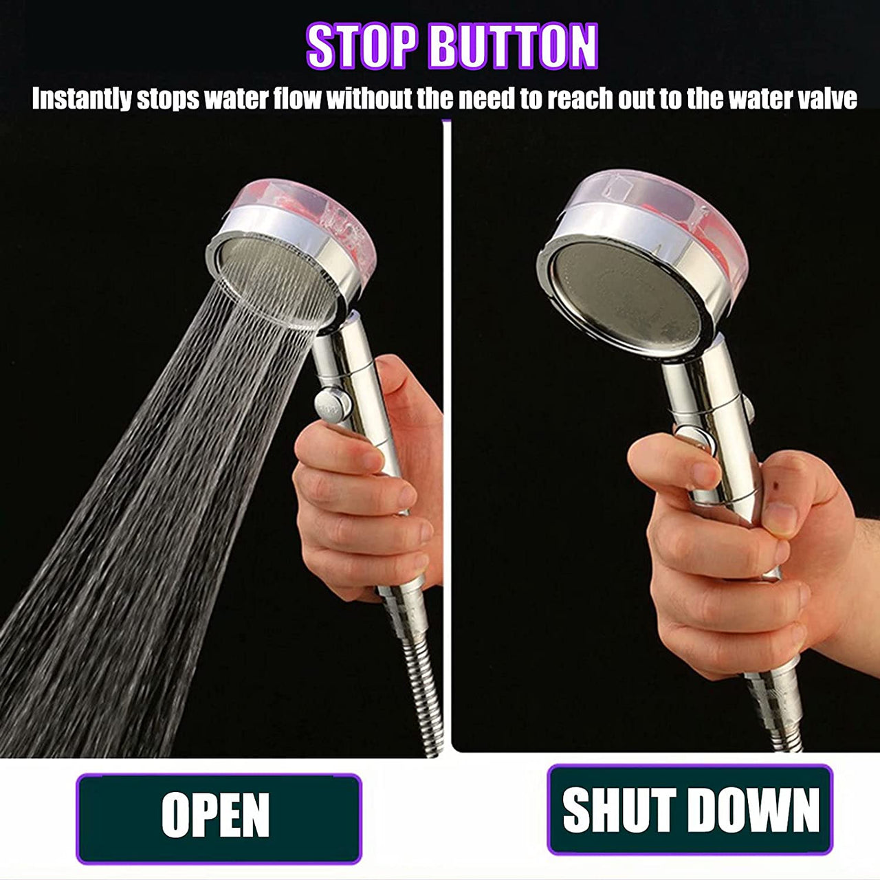 High Pressure Shower Head PeekWise