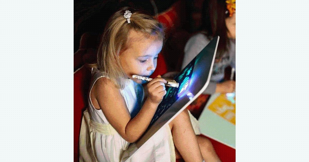 Draw With Light - LED Drawing Board For Hours of Fun for Your Kids!