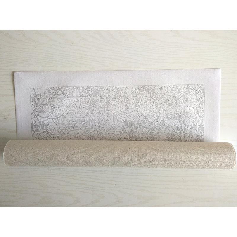 Abundant Pink Flowers - Van-Go Paint-By-Number Kit