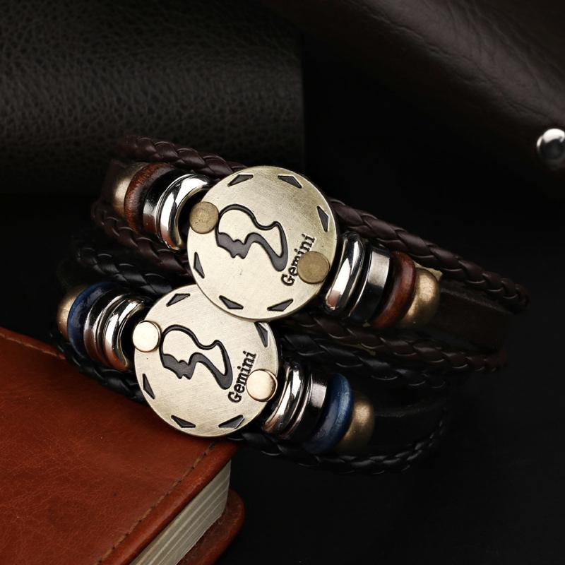 Italian Zodiac Bracelet 2018 (Black)