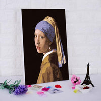 Thumbnail for Girl With a Pearl Earring - Van-Go Paint-by-Number Kit