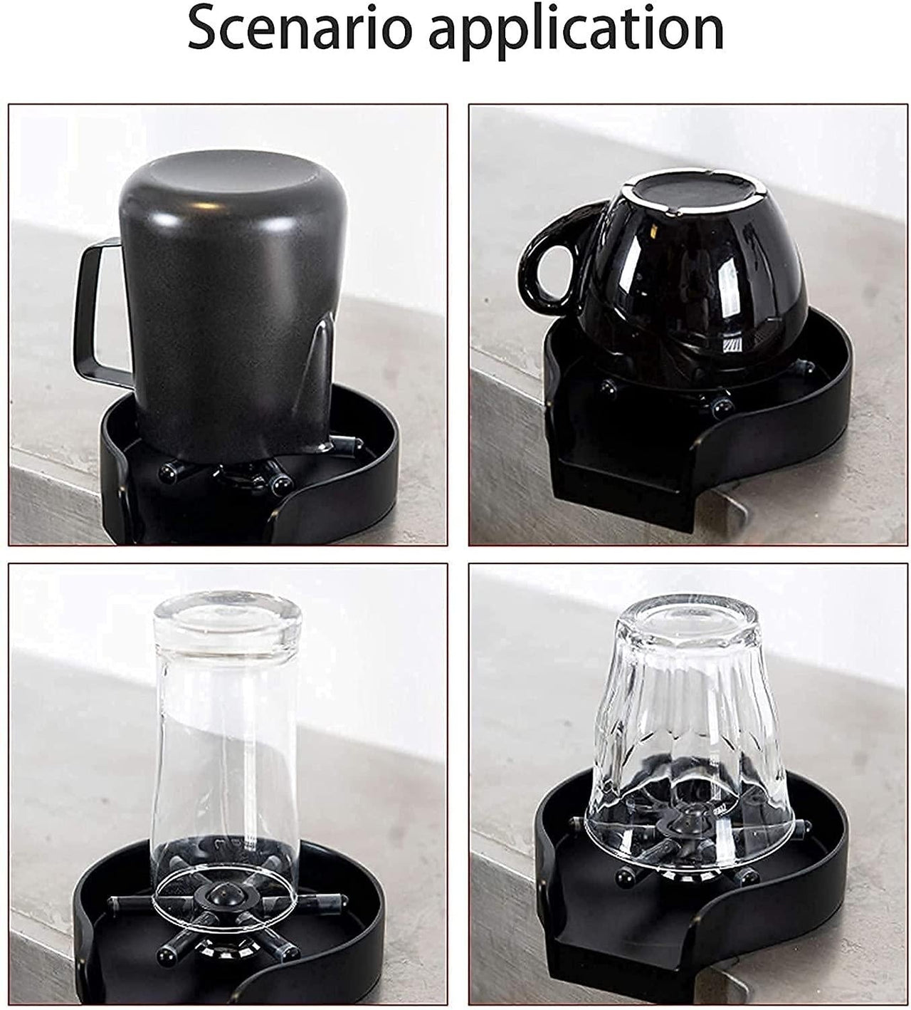 Glass Rinser Sink PeekWise