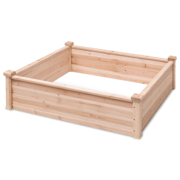 Wooden Square Garden Bed