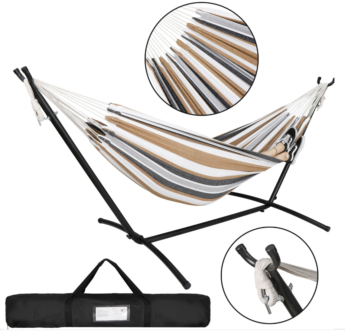 Portable Hammock with Stand