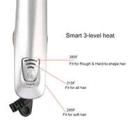 Thumbnail for Professional 2 in 1 Rotating Hair Straightening and Curling Iron