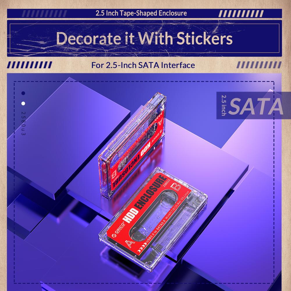 HDD Enclosure with Cassette Tape Design