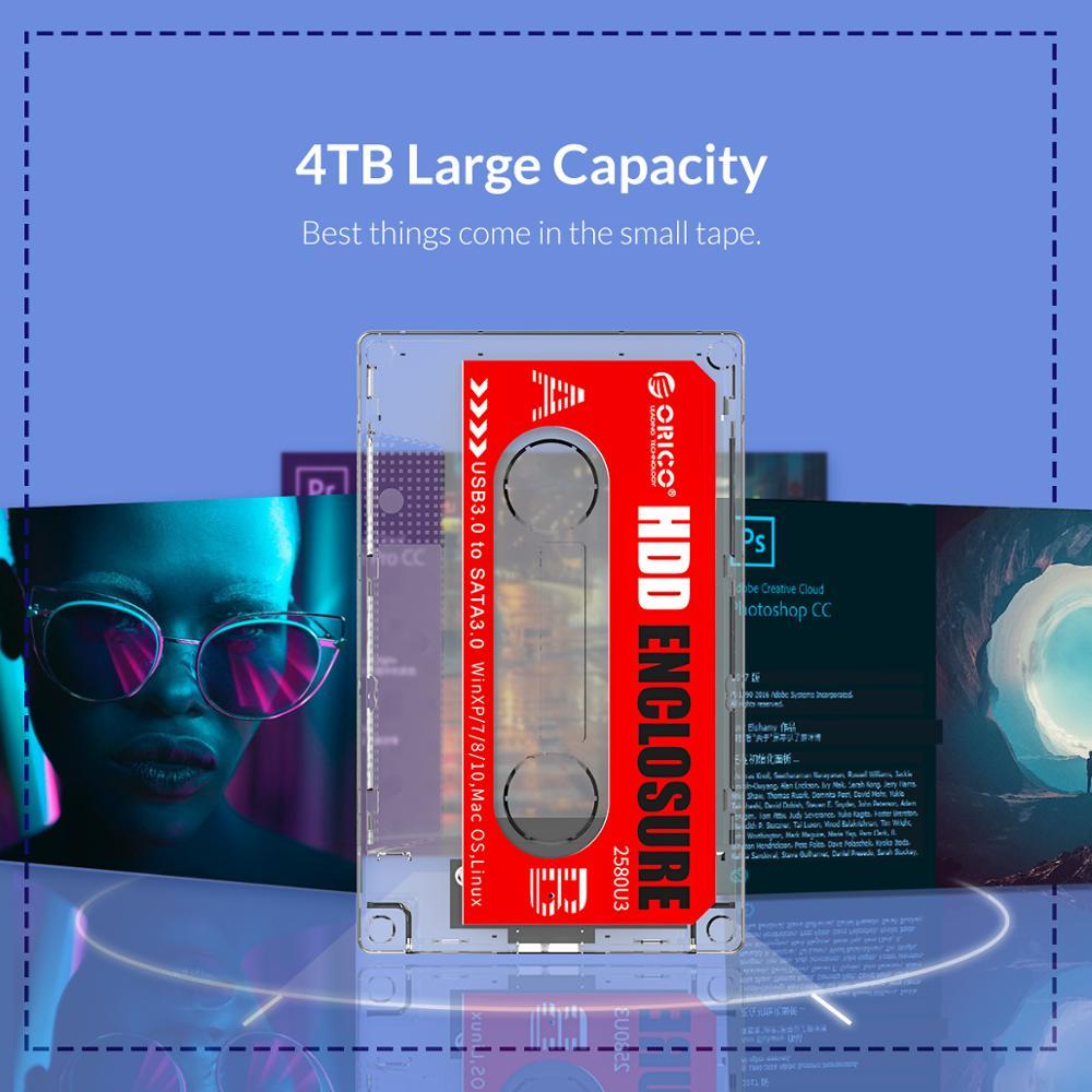 HDD Enclosure with Cassette Tape Design