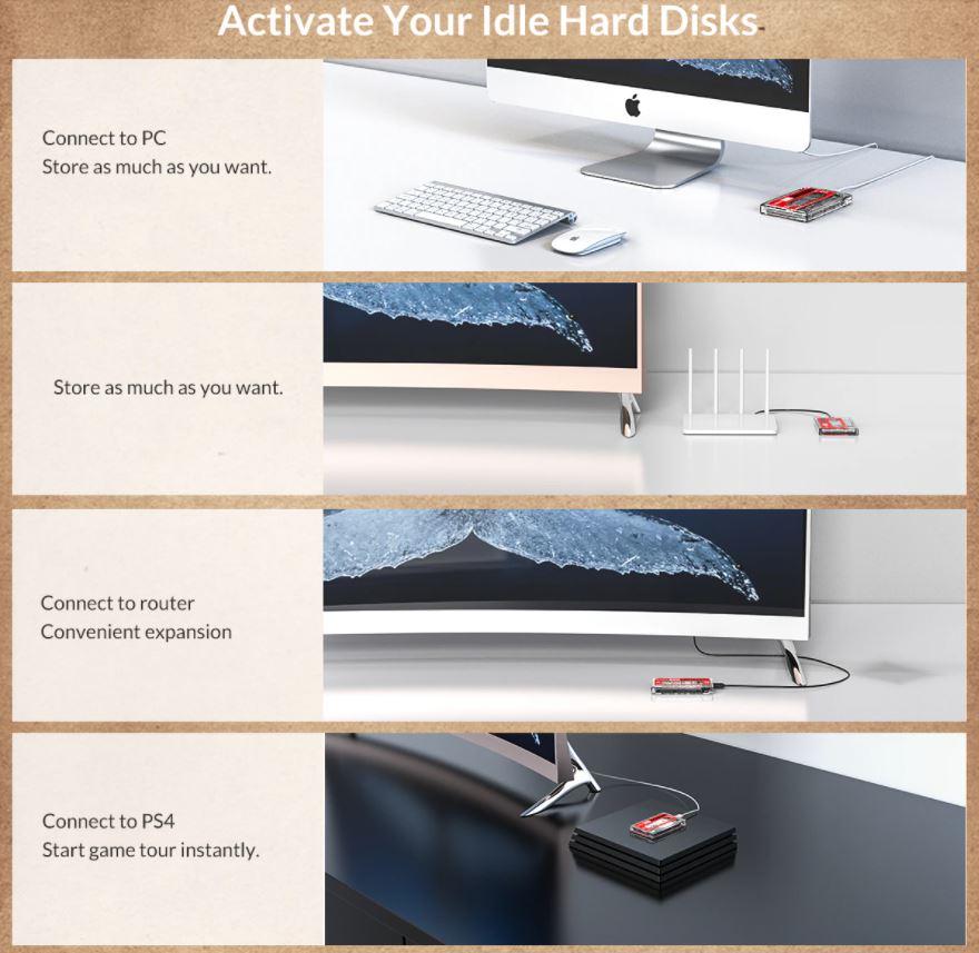 HDD Enclosure with Cassette Tape Design