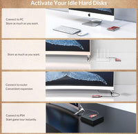 Thumbnail for HDD Enclosure with Cassette Tape Design