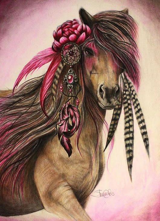 Dream Catching Wild Horse - GemPaint™ Kit