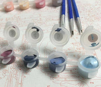 Thumbnail for Hot Air Balloon Lavender Field - Van-Go Paint-By-Number Kit