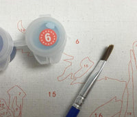 Thumbnail for Hot Air Balloon Lavender Field - Van-Go Paint-By-Number Kit