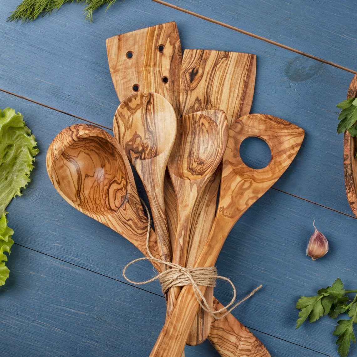 Wood Cooking Spoons PeekWise