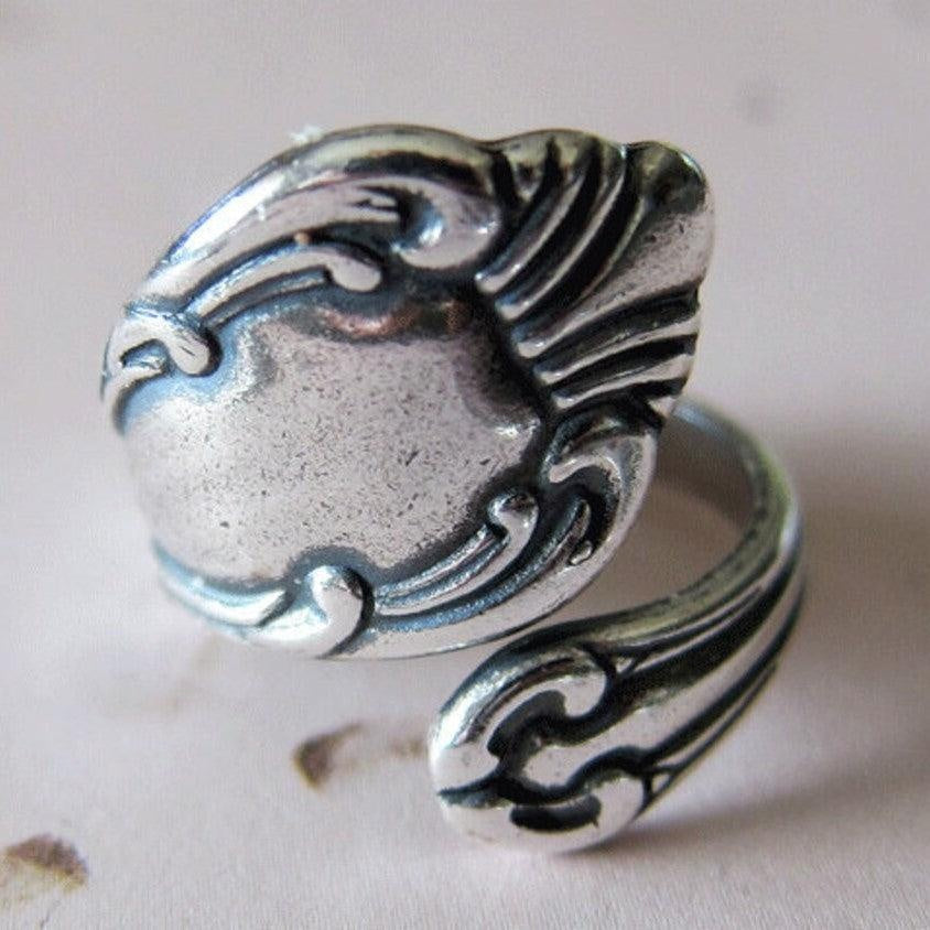 Sterling Silver Spoon Ring PeekWise