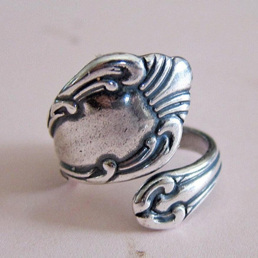 Sterling Silver Spoon Ring PeekWise