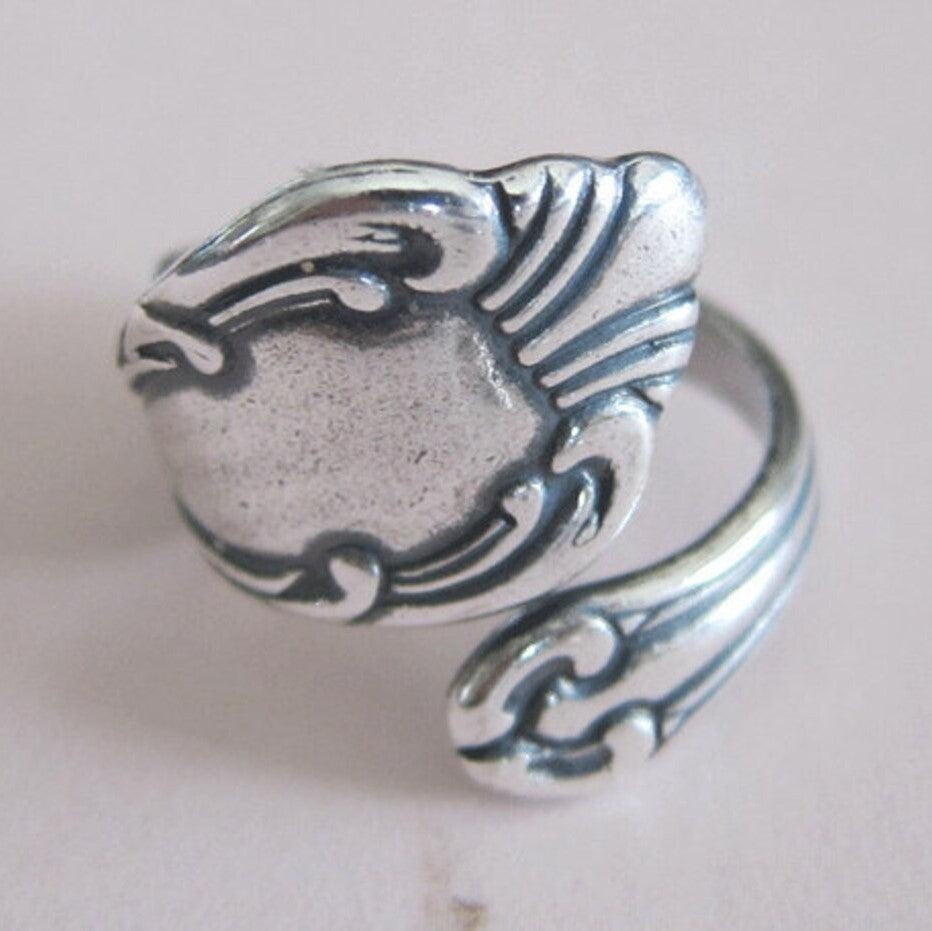 Sterling Silver Spoon Ring PeekWise